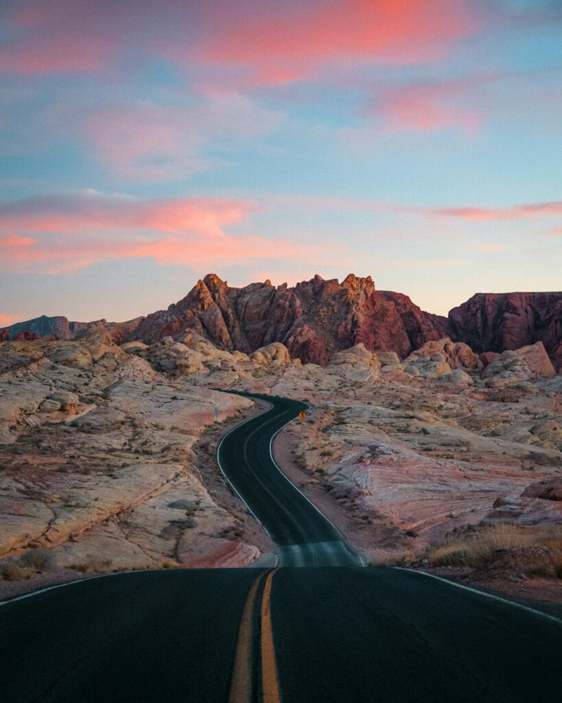 Nevada sunset representing local commercial moving services for Reno businesses